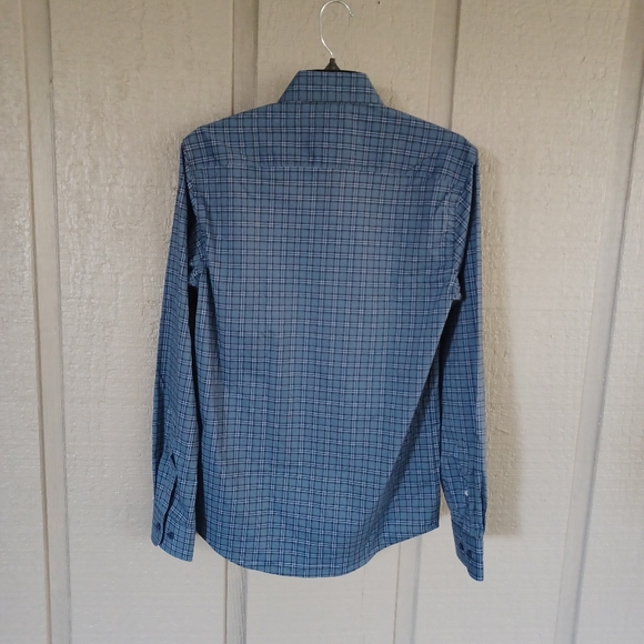 Ben Sherman Plaid Shirt Long Sleeve Button Front  Men Size S - Picture 4 of 13